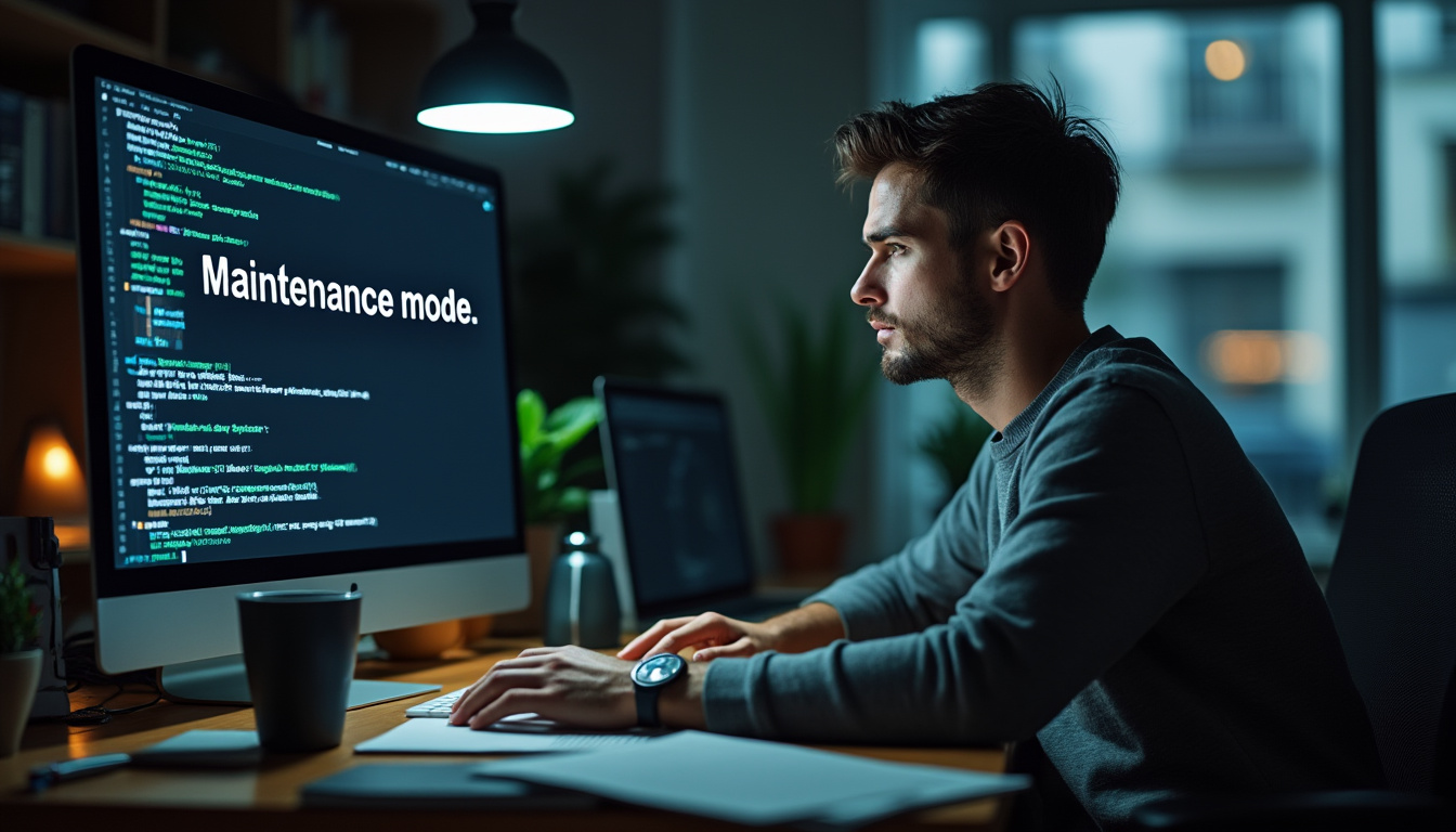 découvrez comment une maintenance planifiée peut impacter l'expérience utilisateur de votre site, les bonnes pratiques à adopter et les solutions pour minimiser les interruptions et informer efficacement vos visiteurs.