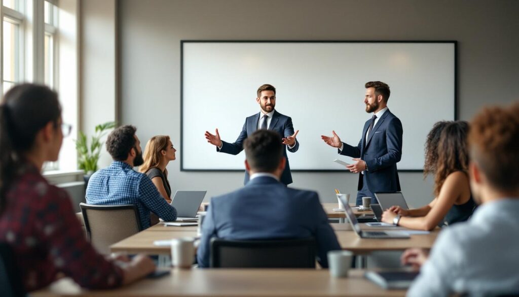 découvrez notre formation pour devenir formateur et développez votre charisme ainsi que votre impact pour captiver et inspirer votre audience avec efficacité.