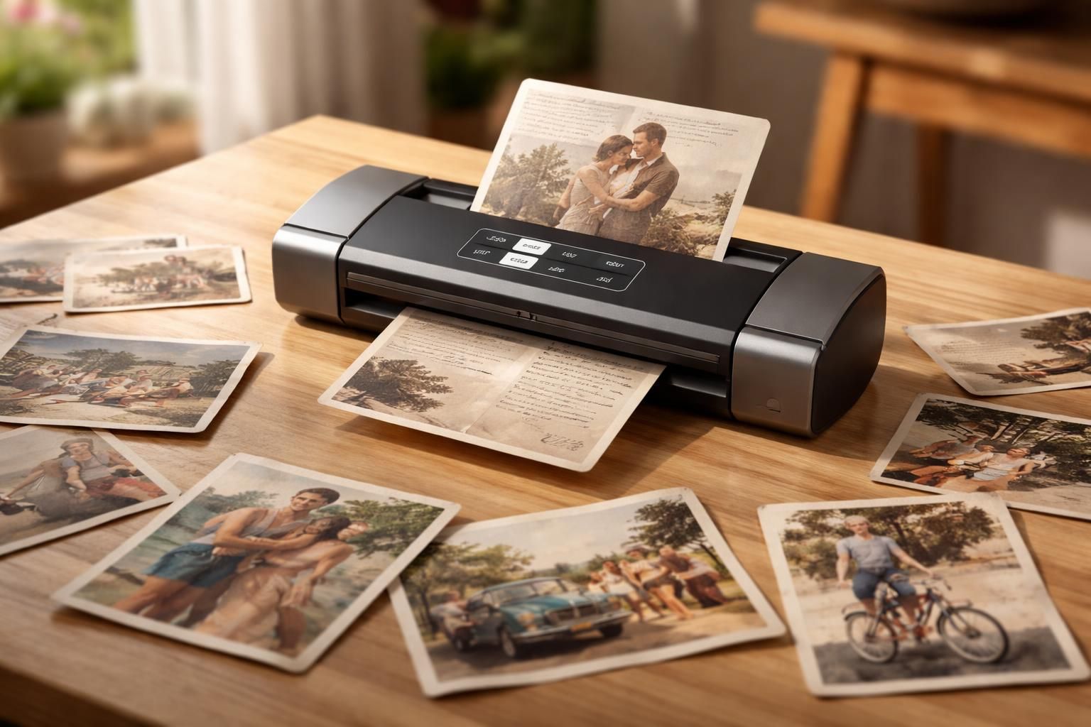 découvrez le scanner portable recto verso, l'outil indispensable pour numériser facilement et rapidement vos souvenirs précieux en haute qualité.