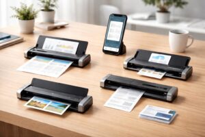 découvrez les meilleurs scanners mobiles pour numériser rapidement et facilement tous vos documents, où que vous soyez.