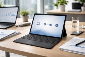 découvrez comment déployer efficacement la tablette tactile microsoft surface pro 9 à grande échelle grâce à autopilot, simplifiant la gestion et la configuration des appareils.
