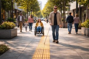 découvrez l'importance de la bande de guidage pmr, une norme essentielle pour garantir l'accessibilité et l'inclusion des personnes à mobilité réduite.