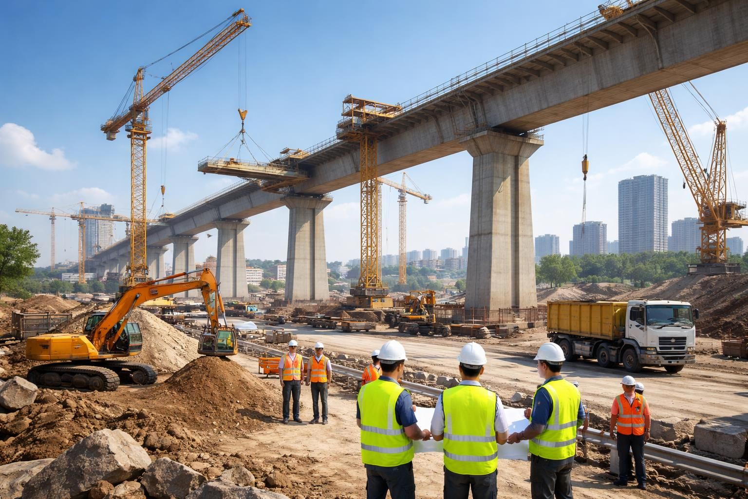 découvrez comment une entreprise en génie civil a mené à bien un projet monumental grâce à des stratégies innovantes et une gestion efficace, dans cette étude de cas détaillée.