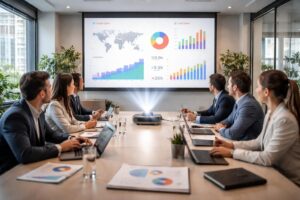 découvrez pourquoi un vidéoprojecteur de présentation est essentiel pour booster l'impact de votre marketing et capter l'attention de votre audience.