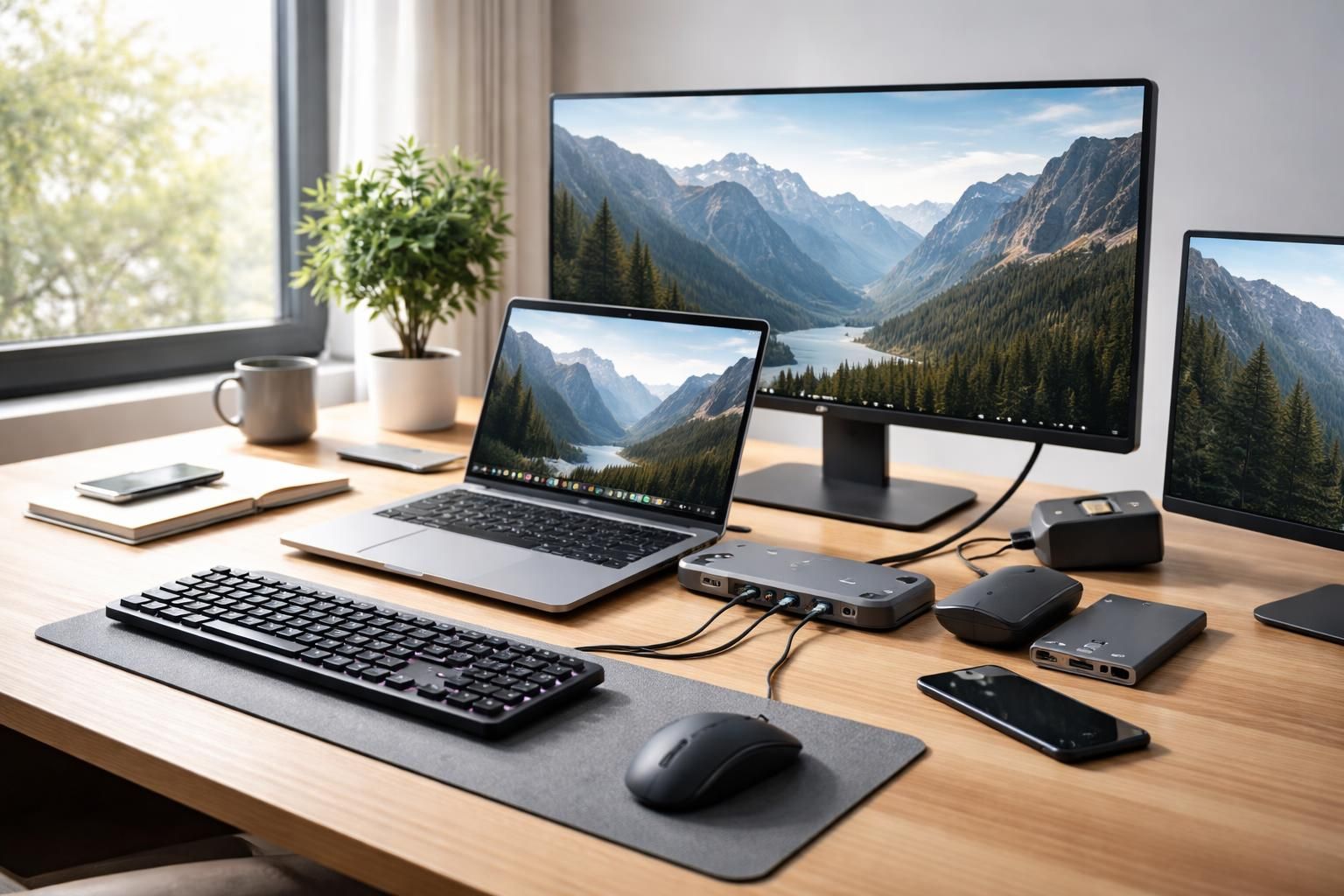 découvrez comment transformer votre pc portable en une workstation puissante grâce à un dock usb-c, pour un bureau hybride efficace et flexible.
